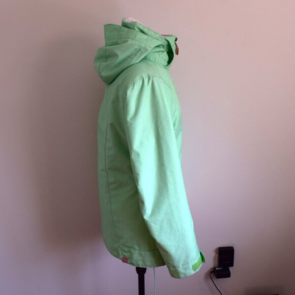 Mint Green y2k Roxy Parka Ski Jacket - Picture 7 of 12
